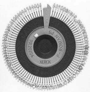 Daisywheel (image Source - Wikimedia)