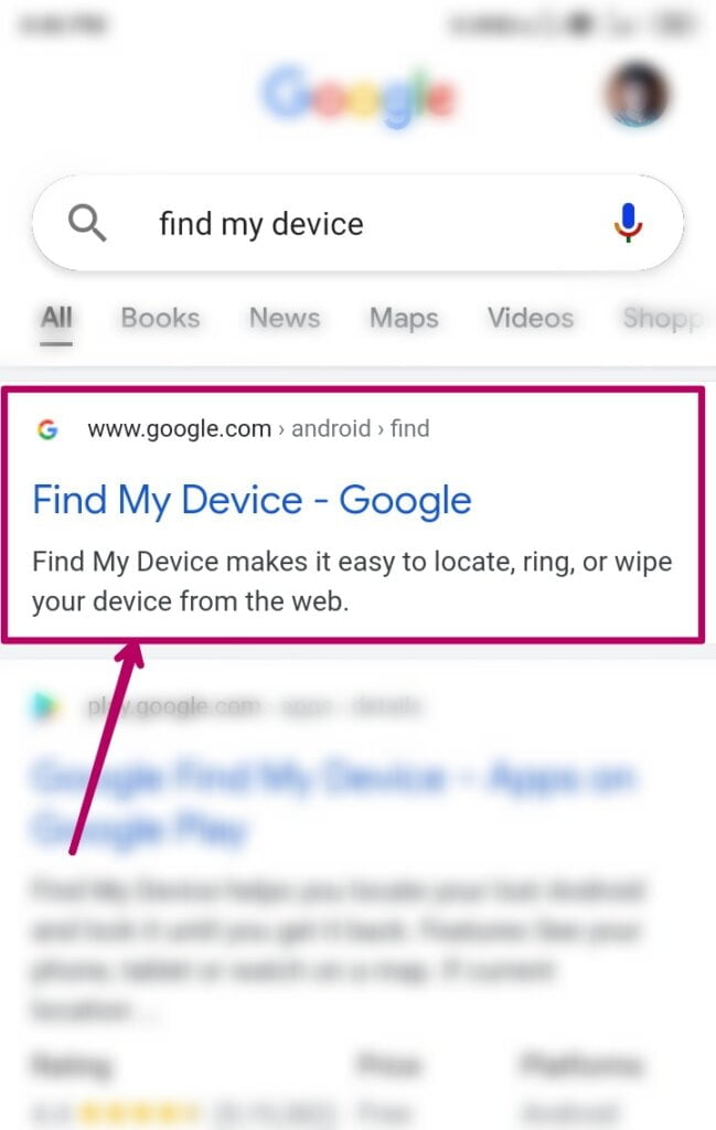 Find my device
