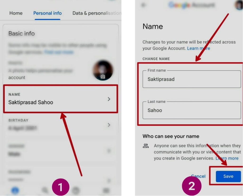 Interface of name changing 

how to change gmail name,

how to change gmail id name,

gmail name,

how to change gmail profile name,
gmail id change kaise kare,

edit gmail name,
outbox meaning in hindi,

gmail account name change kaise kare,

how to change the gmail name,

how change name gmail,

