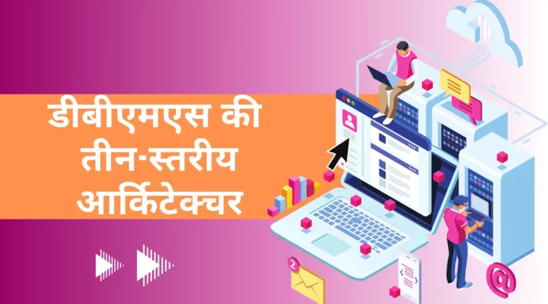 Three-Level Architecture of DBMS in Hindi, dbms is three level architecture., DBMS architecture, Physical level in dbms, Three level Architecture of DBMS in Hindi, Database architecture, Data abstraction in DBMS in Hindi, DBMS Architecture in Hindi,